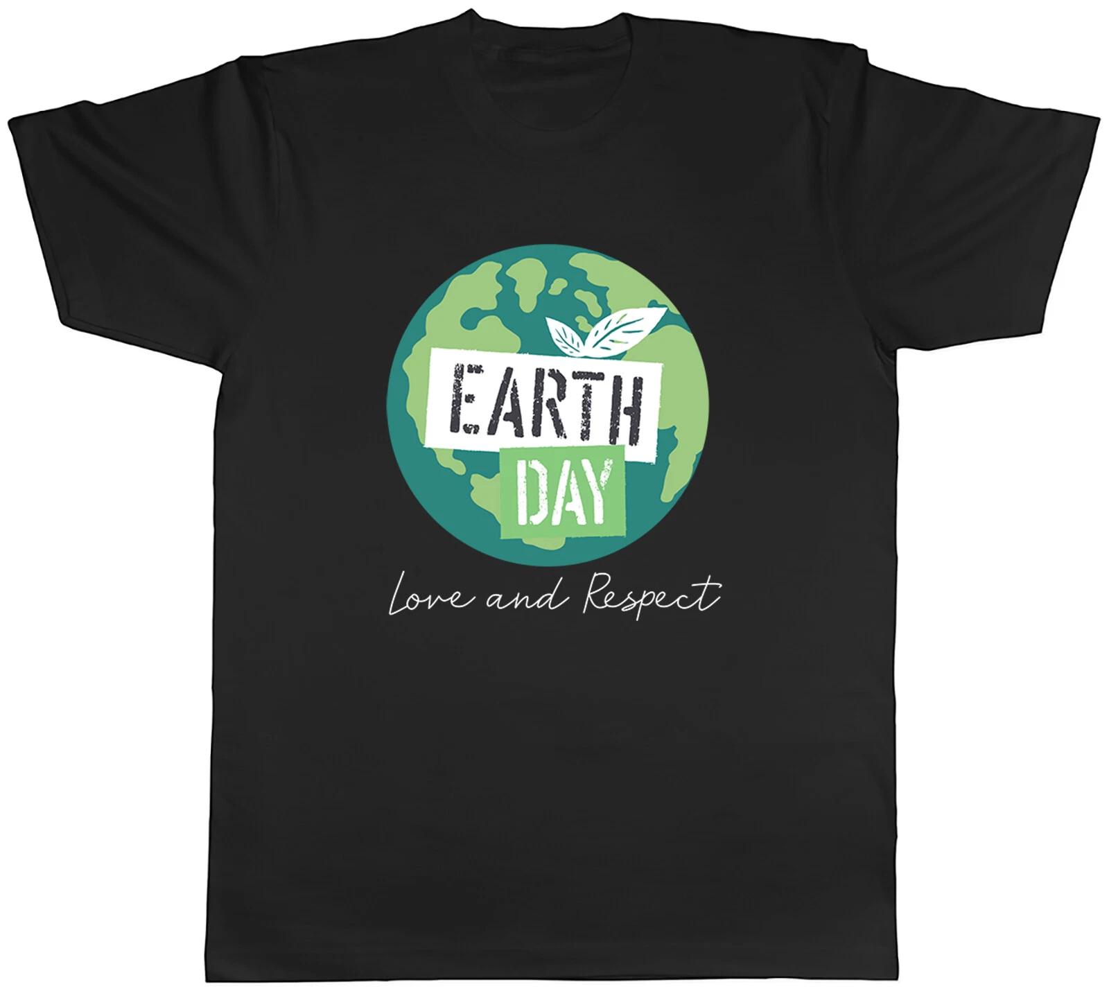Earth Day Love & Respect Climate Mens Unisex T-Shirt Tee Gift L