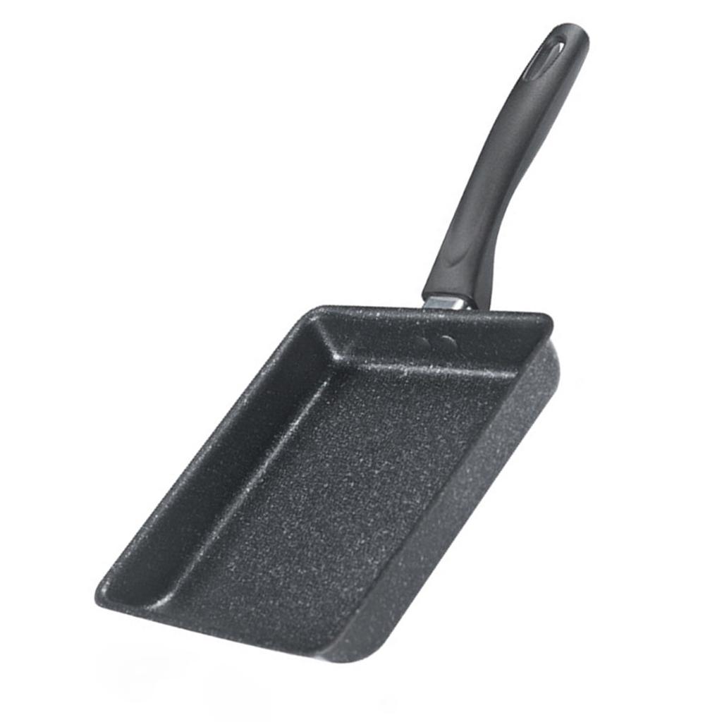 Patelnia Tamagoyaki Japońska Patelnia do Omletów Patelnia do Jajek Patelnia do Smażenia Bez Oleju Nieprzywierająca Yuzishao Prostokątna Patelnia do Omletów