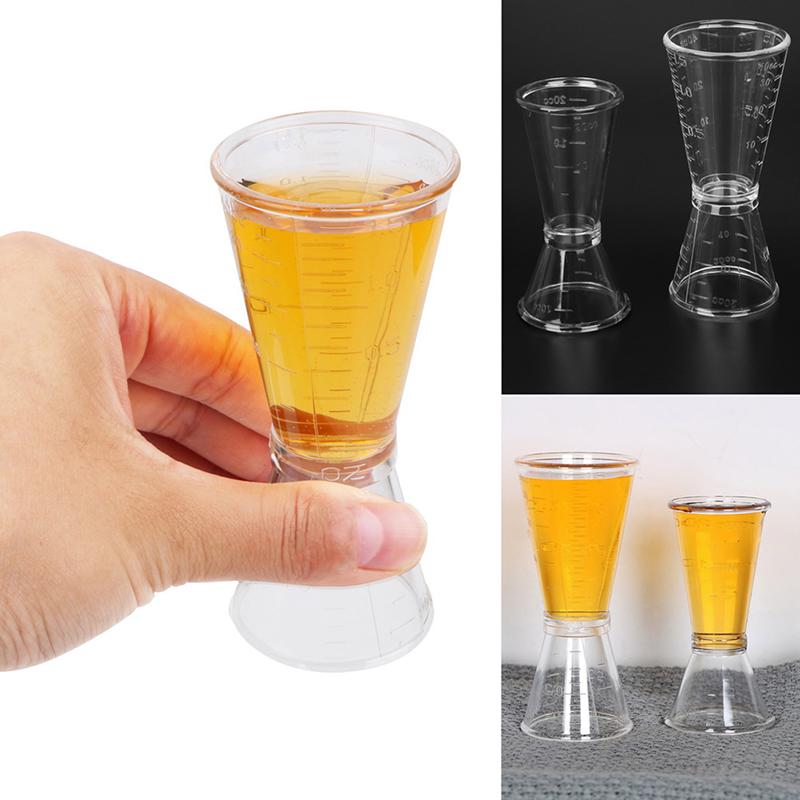 Transparent Drink Measurement tools Cocktail Measure Cup Bar Accessor.hc