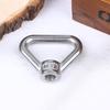 M8 M10 M12 M14 M16 M20 M24 304 Stainless Steel Triangle Lifting Eye Nut Trapezoid Thread Rings Fit For Handle Bolts