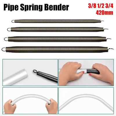 1Pcs 3/8 1/2 3/4 Wire Pipe Bending Tool 12.4-26.4mm Curve Spring Wire Tube  Manual Tool