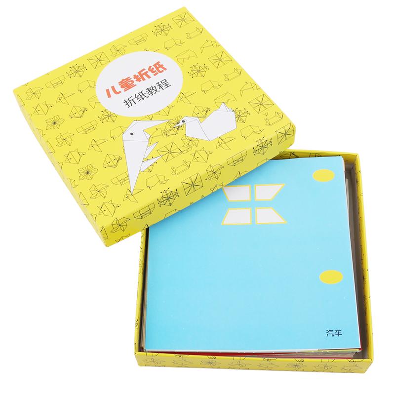 200pcs Children Paper Folding Handmade DIY Toy Craft Kit With Instruction Manunal For Kids Birthday