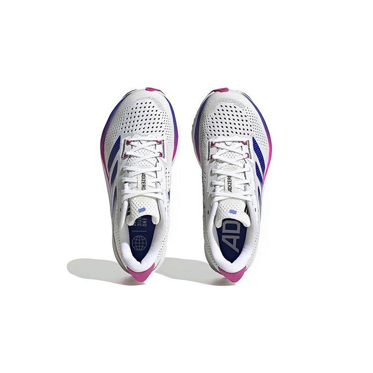 adidas Adizero SL J White Lucid Blue Fuchsia Kids Sneakers Cloud-White Lucid-Fuchsia H06413