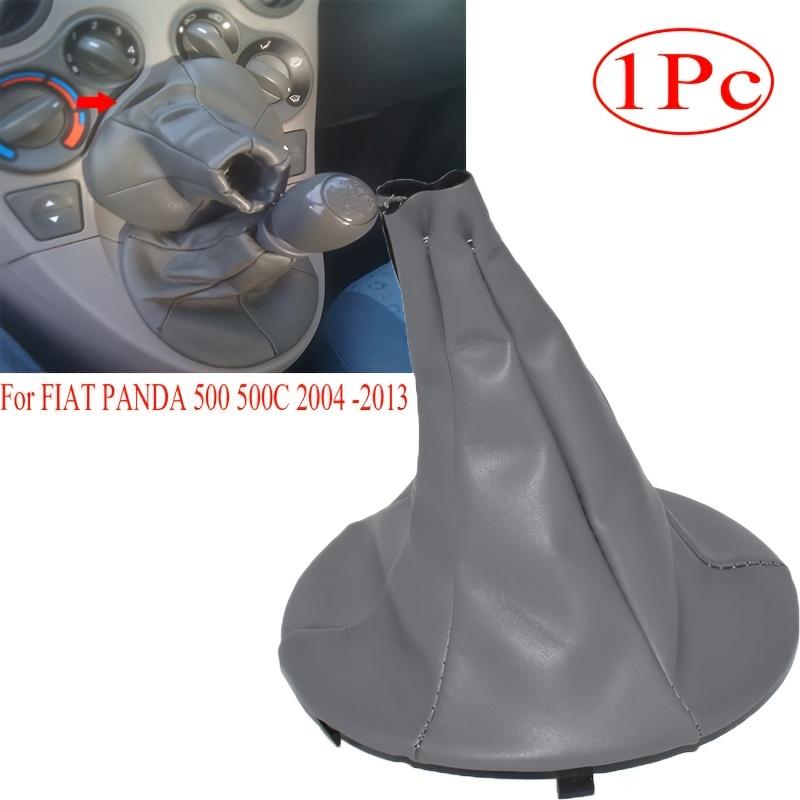For FIAT PANDA 500 Gear Shift Knob Shifter Lever Gaiter Boot Cover, for Manual Transmission Vehicles, Car Interior Accessories, Gear Shift Cover