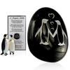 Positivitäts-Pinguin Kiesel & Stein - Ideales Geschenk für Ihren Liebsten