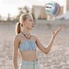 SYNGUCK Größe Weicher Weicher Volleyball mit PU für Hoch und und für den Beachvolleyball, 5, Volleyball, 5-Zoll Leder, Übung, Schule, Hochschule, Erwachsene,