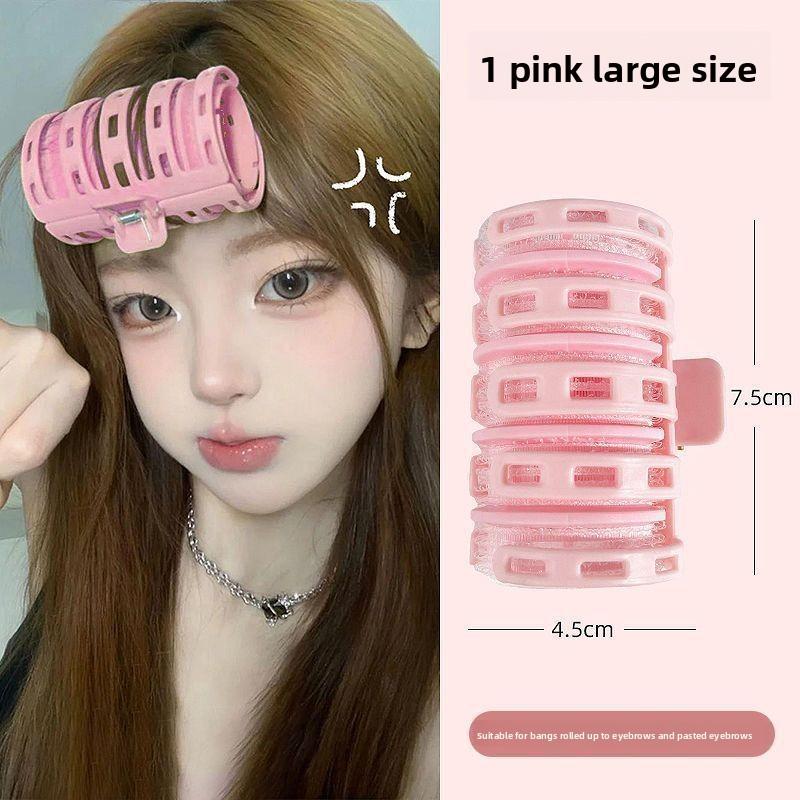1PCS French Air Inward Bangs Curler Hair Fluffy Clip Big Wave Fixed Artifact Curling Clip DIY Hairdressing Tool