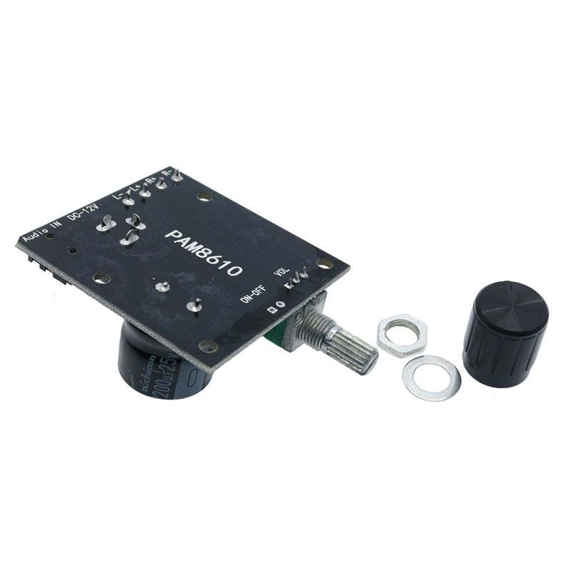 XH-M120 PAM8610 Class D Amplifier Board 15W×2 DC 6-15V Dual Channel Stereo Digital Audio Amplifier Module DC12V Best Choice