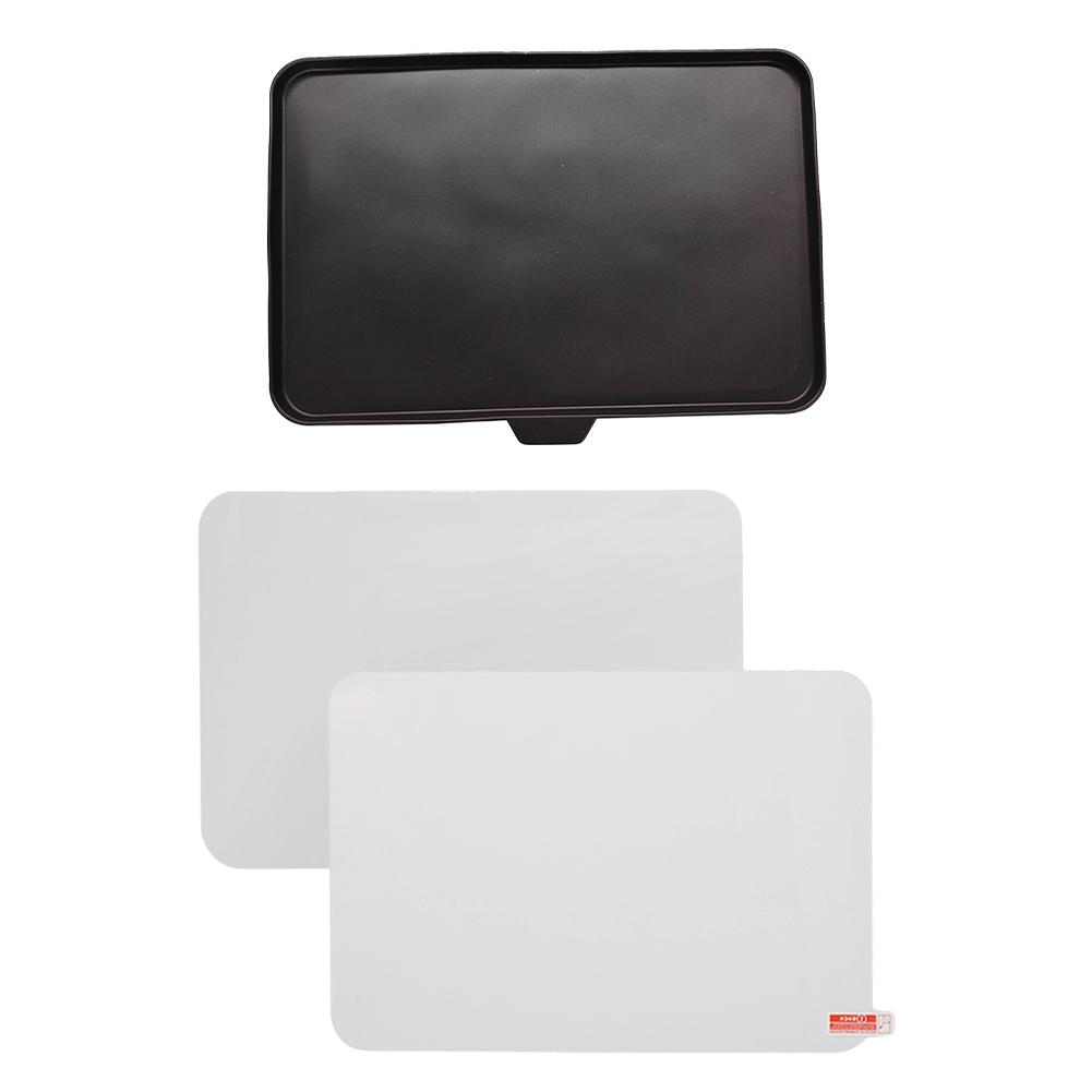 2 Tempered Glass Screen Protectors with Silicone Cover for TM7 Screens Offering Long Lasting Protection and Clear View