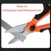 Professional Fishing Shears Fishing Braided Line Scissors with Non-Slip Grip Multifunction Heavy Duty Fishing Scissor