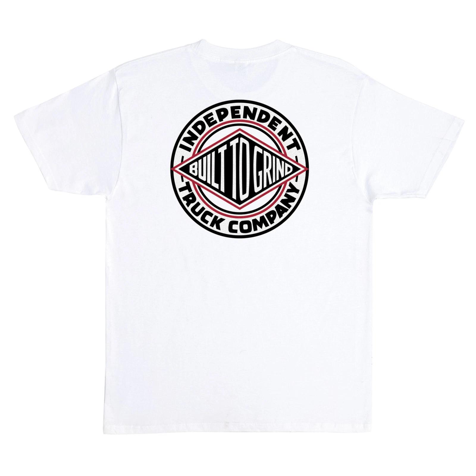 Independent Trucks BTG SUMMIT Skateboard T Shirt WHITE w/RED/BLACK Logo XXXL