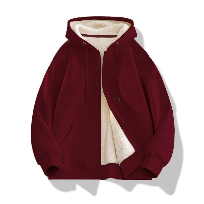 A Trendy Off-the-shoulder, Loose and Casual Hooded Cardigan for Men