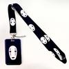 Anime Lanyards Keychain Animated Mobile Phone ID Card pass Hang Rope DIY Jewelry Accessories
