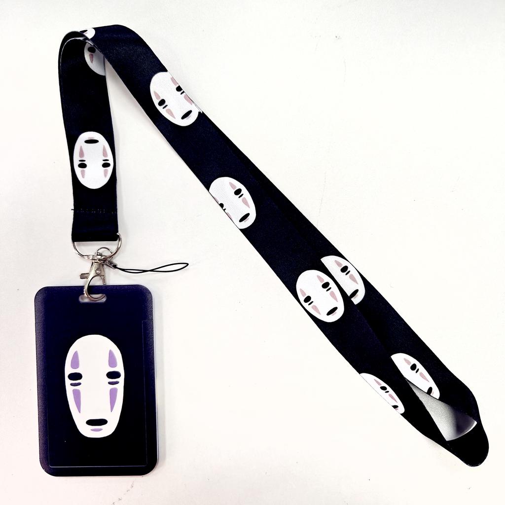 Anime Lanyards Keychain Animated Mobile Phone ID Card pass Hang Rope DIY Jewelry Accessories