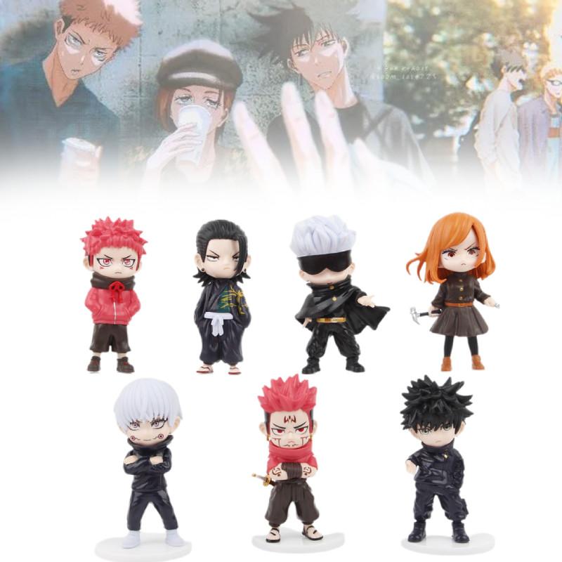 Adorable Jujutsu Kaisen Q Version Itadori Yuji And Sukuna Pvc Statue For Anime Fans