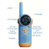 Pack of 2, Small and Cute Toy Walkie-talkie for Children with a Range of 3 Kilometers