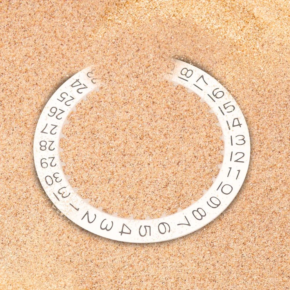 Movement Modified  Watches Calendar For NH35 Black/White Watch Calendar Disk 3 O'clock Date Disc Accessories