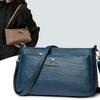 Kleine quadratische Tasche mit Krokodilmuster 2024 Sommer neue Mode lässige Umhängetasche einfache Damen-Schultertasche Außenhandel Damen-Tasche