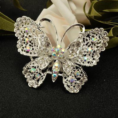 Bridal Butterfly Brooch Broach Pin Breastpin Women Jewelry