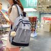New Simple and Fashionable Niche Design Student Schoolbag Female Junior High School Student Versatile Backpack