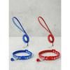 Set Guinzaglio e Collare per Gatti in 1 Pezzo con Ciondolo Zampa Carino - Collare Regolabile per Gattini Morbida Collana per Animali Domestici per Cani Piccoli Perfetto per Gattini Cuccioli