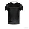 Nouveau T-shirt de Tennis de Table pour Homme Motif Dégradé Été Homme Respirant T-shirt de Badminton Manches Courtes Séchage Rapide Top