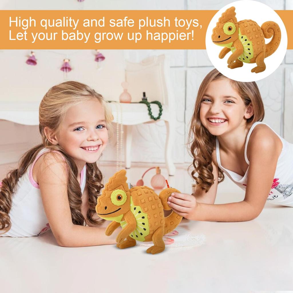 Dětská hadrová panenka roztomilá plyšová panenka jako dárek v kresleném stylu