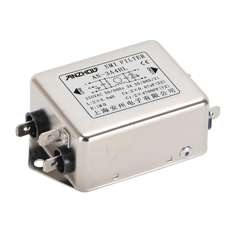 AN-3A4HL/AN-6A4HL EMI AC Power Noise Filter, 250V Frequency Component