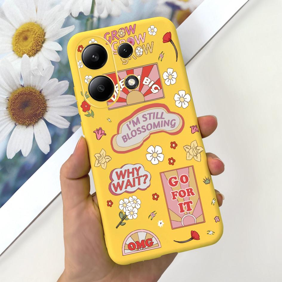 For Xiaomi Redmi Note 13 Pro Plus 5G Case Fashion Girls Love Heart Fundas Soft Silicone Cover For Redmi Note 13 Pro 4G 5G Bumper