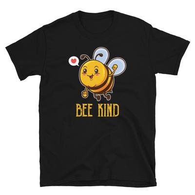 Cute Bee Kind Inspirational Kindness Anti-Bullying Short-Sleeve Unisex T-Shirt