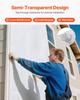 House Wrap, 2740 X 22860 Mm, 0.13 Mm Thick Vapor Barrier, Heavy Duty Plastic Sheeting for Tear-resistant, Drop Cloth Vapor Barrier Covering for