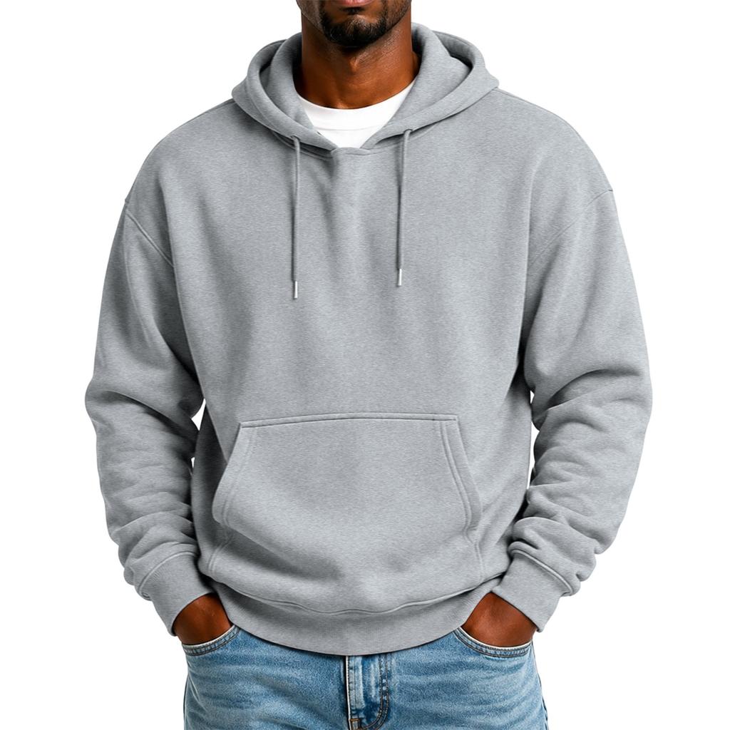 Men's Athletic Pullover Hoodie Casual Sweatshirt for Gym and Running Training