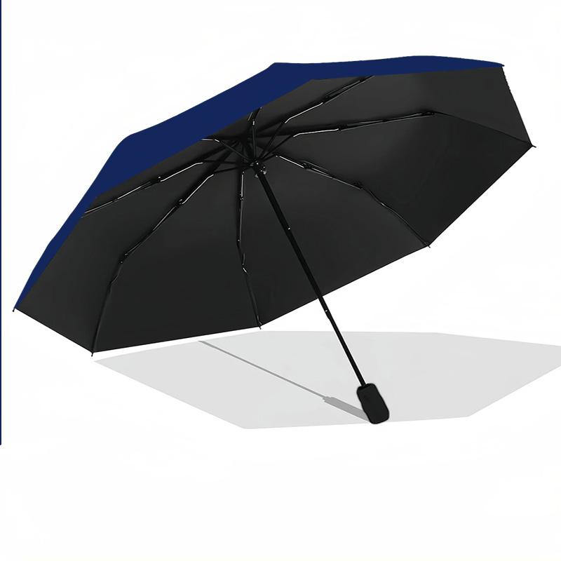 8‑Rib Automatic Umbrella, England National Team Design Foldable Umbrella for Sun Rain Protection Travel