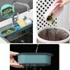 3 Farben Universal-Teleskop-Spülbecken-Organizer, multifunktionales Spülbeckenfilter, Spülbeckenzubehör