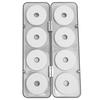 8PCS EVA Fishing Wire Winder ID 1.8cm Fishing Line Storage Holder Fishing Line Spool  Snell Leader