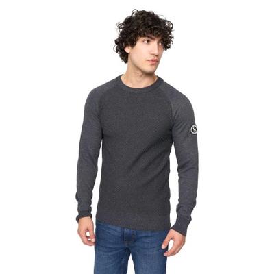 Bewley & Ritch Mens Crestfield Knitted Crew Neck Jumper