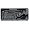[Kyoto Machine Tool] Wrench Set 8-Piece TM508 Silver