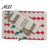 Holiday Table Decorations for Christmas Boho Runner with Tassels, Cotton Linen Rustic Runner, Striped Linens Tassels Farmhouse Home Party Bridal