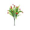 24 Bundles Artificial Flower Bouquets Artificial Flower for Farmhouses Garden Wedding Decorations