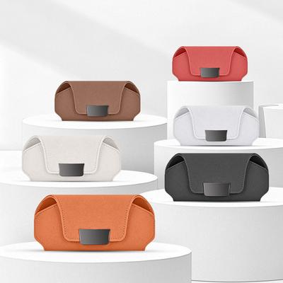 Car Glasses Case, Car Suede Glasses Case, Multifunctional Sun Visor Magnetic Fleece Sunglasses Case With Clip