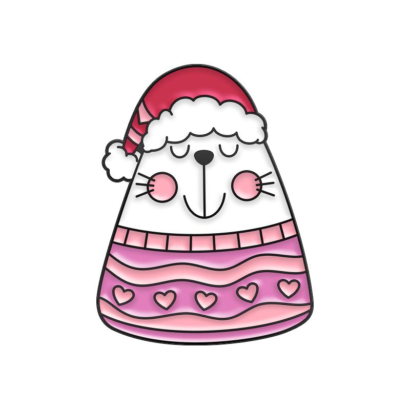 

Эмалевые булавки Happy Winter, индивидуальные броши в виде птиц, кошек, лис, черепах, гусей, значки на лацкан, свитер с животными, ювелирные изделия в подарок друзьям