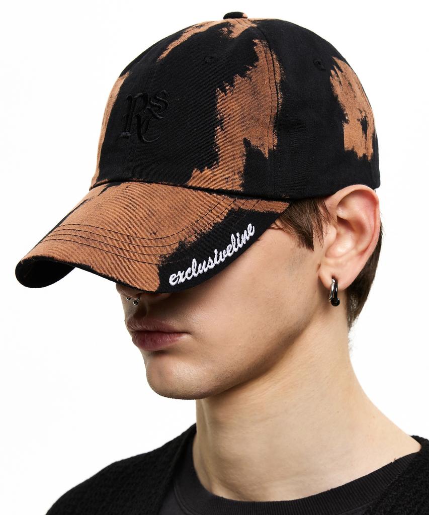 Aleseueseussi Logo Dyed Ball Cap - Dark