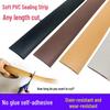 Threshold Strip, Flat Buckle: Wood Floor Finishing & Seam Edge Decorative, Glue-Free, Self-Adhesive Separator for Doorways.
