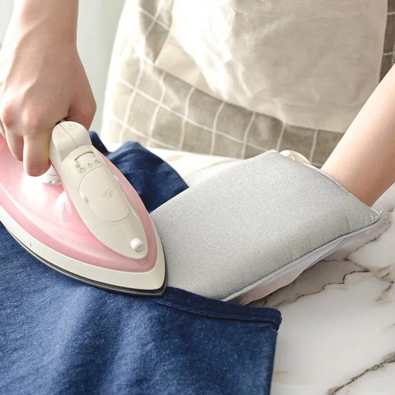 1PC Washable Ironing Board Mini Anti-scald Gloves Iron Pad Cover Heat-resistant Stain Resistant Ironing Mat Mini Press Stool