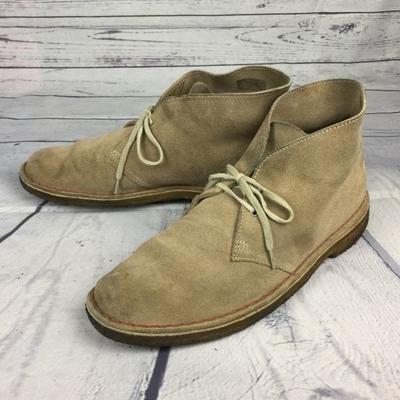 /Desert Boots/Approx. 27.0/Light Beige/Crepe Sole/Clarks ORIGINALS(USED)