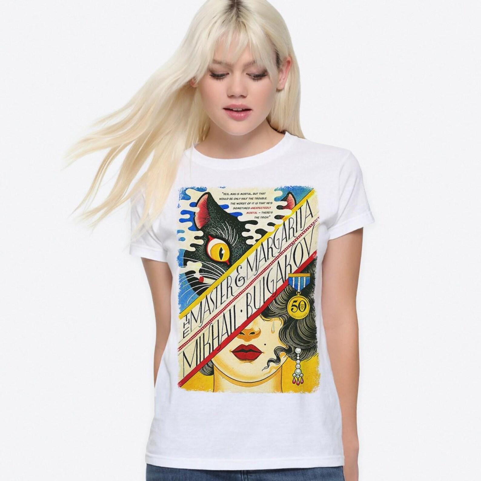 The Master and Margarita Mikhail Bulgakov T-Shirt, Men s and Women s Sizes (KNI-651270) M