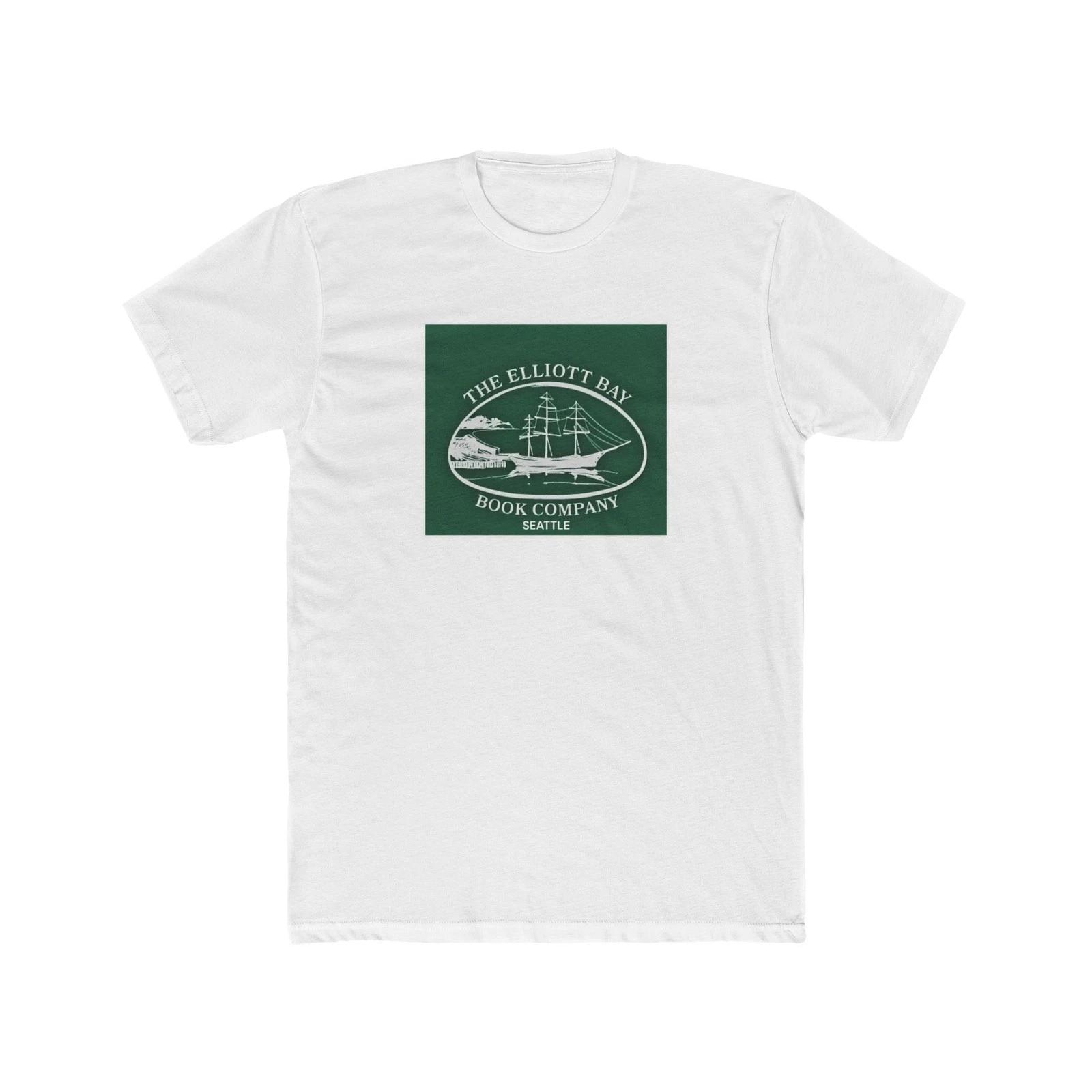 The Elliott Bay Book Company Seattle Men s Cotton Crew Tee Washington State S