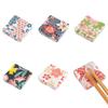 6pcs Japanese Ceramic Chopstick Holders Rack With Floral Patterns Spoon Fork Tableware Ornament Pen Holder Table Decor