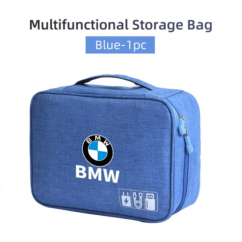 2025 Hot Waterproof Storage Bag Portable Electronic Accessory Organizer For BMW X1 X2 X3 X4 X5 X6 X7 G30 G20 G11 F30 F10 E46 E39