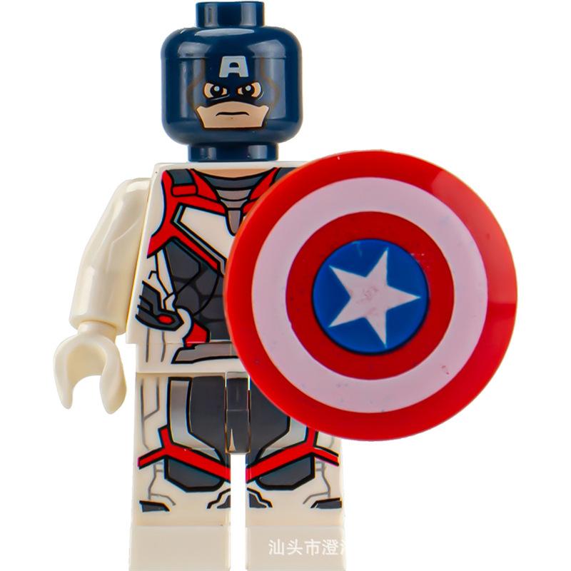 Ninja Warrior Superhero Doll With Weapon Single Building Block Assembly Toy